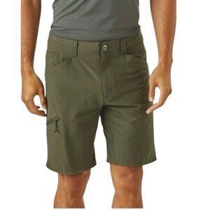 PATAGONIA Quandary Hiking Shorts 8" in Olive Green SZ 34